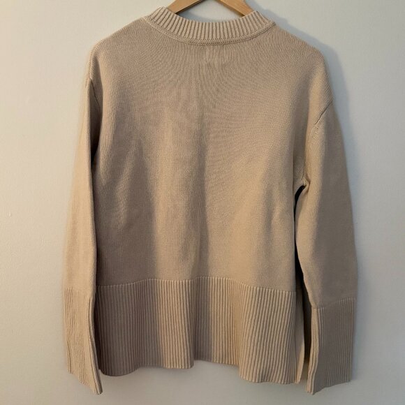 GAP Cream Crew Neck Sweater - Picture 2 of 7